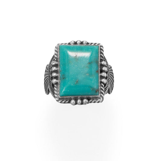 Bold Turquoise! Native American Navajo Men's Ring freeshipping - Higher Class Elegance