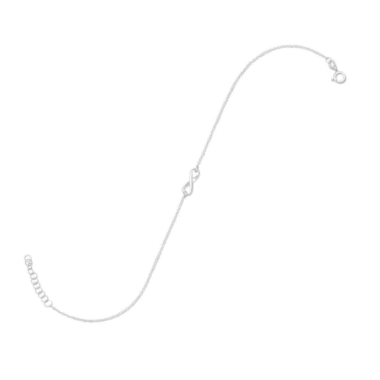 11" + 1" Infinity Symbol Anklet freeshipping - Higher Class Elegance