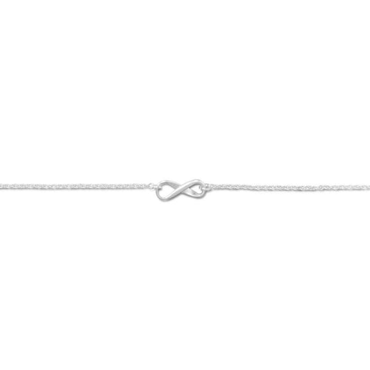 9" + 1" Infinity Symbol Anklet freeshipping - Higher Class Elegance