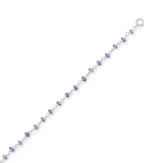 Lavender Love! Tanzanite Anklet freeshipping - Higher Class Elegance