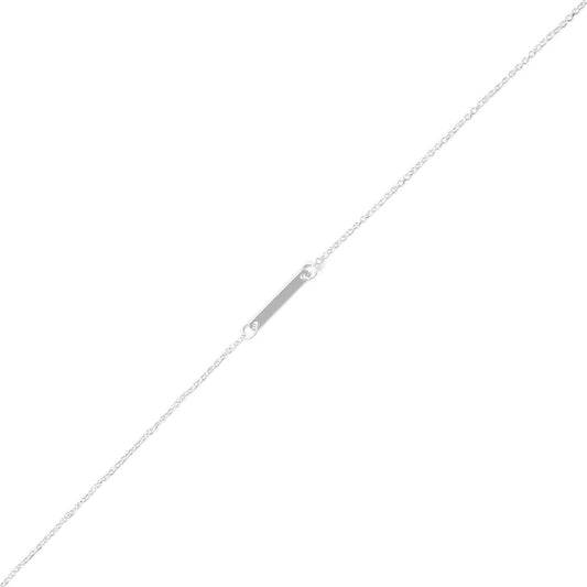 Tiny Bar Anklet freeshipping - Higher Class Elegance