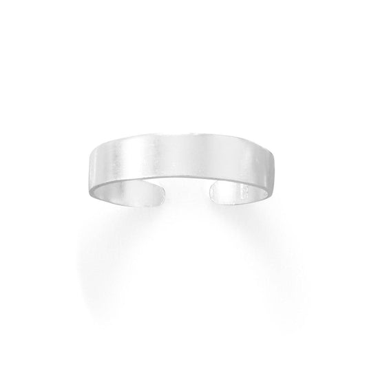 4mm Flat Band Toe Ring freeshipping - Higher Class Elegance