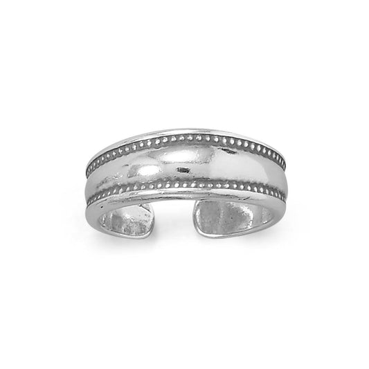Dotted Edge Toe Ring freeshipping - Higher Class Elegance