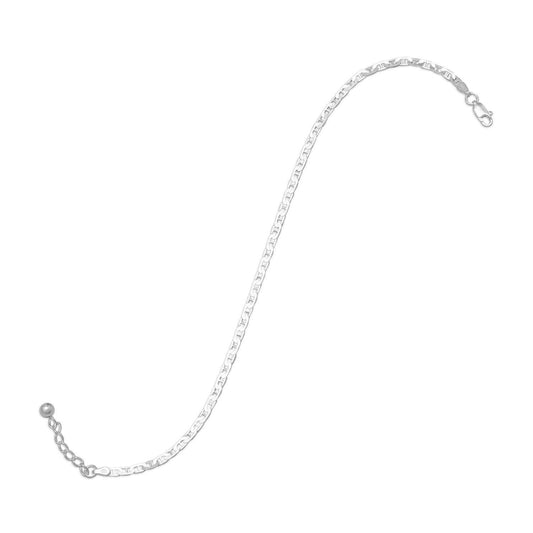 9"+1" Extension Flat Marina Anklet freeshipping - Higher Class Elegance