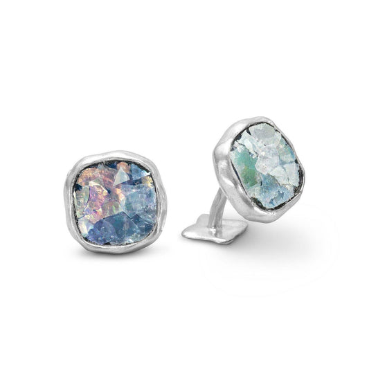 Ancient Roman Glass Cuff Links freeshipping - Higher Class Elegance