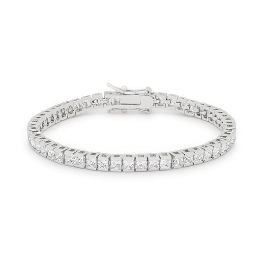 Princess Cubic Zirconia Tennis Bracelet freeshipping - Higher Class Elegance