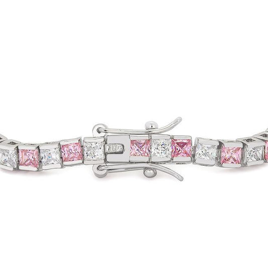 Valentine Cubic Zirconia Tennis Bracelet freeshipping - Higher Class Elegance
