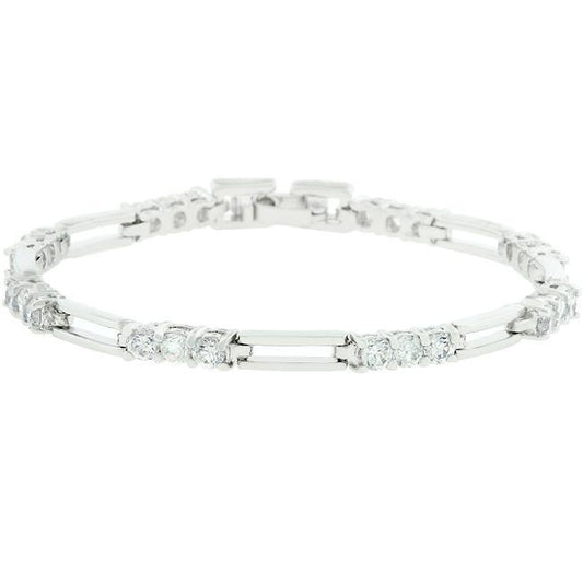 Elegant Triplet Cubic Zirconia Bracelet freeshipping - Higher Class Elegance