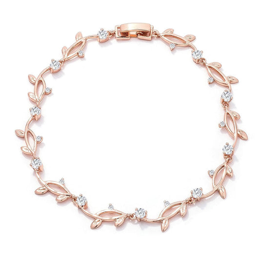 Rose Gold Vine Bracelet freeshipping - Higher Class Elegance
