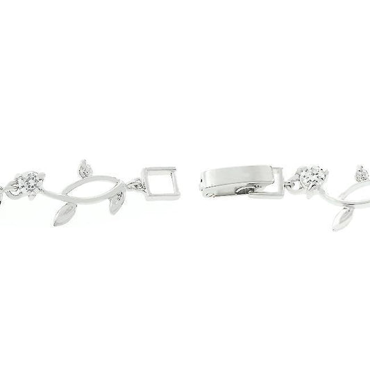 Nathans Vine Cubic Zirconia Bracelet freeshipping - Higher Class Elegance