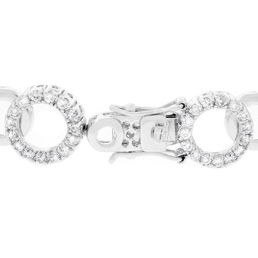 Circle Bijoux 7 Inch Bracelet freeshipping - Higher Class Elegance