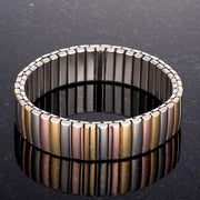 Tritone 14mm Stainless Steel Stretch Bracelet freeshipping - Higher Class Elegance