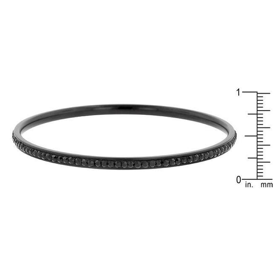 Black Bangle freeshipping - Higher Class Elegance