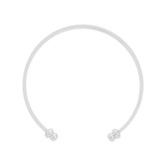 Channel-Set Clear Crystal Cuff freeshipping - Higher Class Elegance