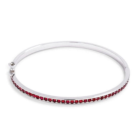 Red CZ Bangle Bracelet freeshipping - Higher Class Elegance