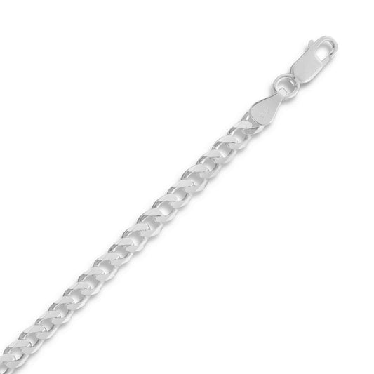 120 Beveled Curb Chain (4.4mm) freeshipping - Higher Class Elegance