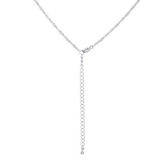 18 Inch Silver Twisted Chain freeshipping - Higher Class Elegance