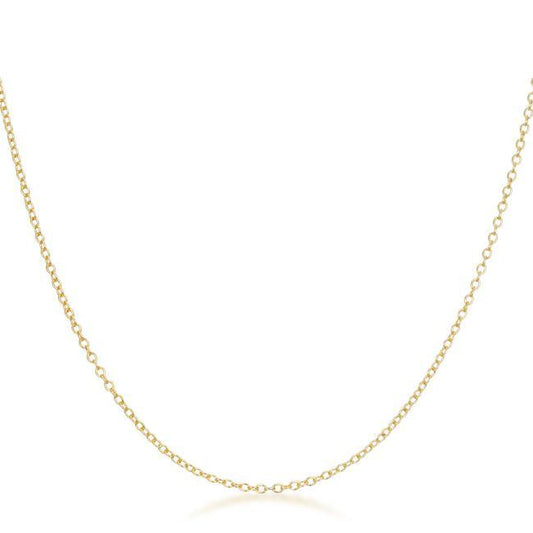 Delicate Gold Link Chain freeshipping - Higher Class Elegance