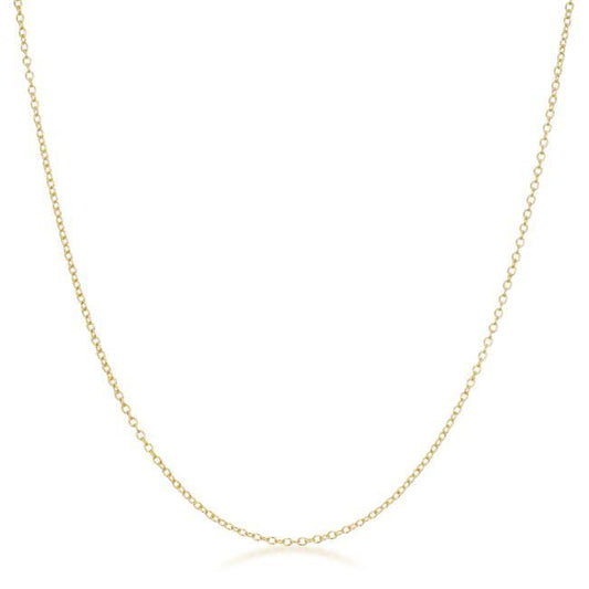 Delicate Gold Link Chain freeshipping - Higher Class Elegance