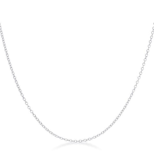 Delicate Silver Link Chain freeshipping - Higher Class Elegance