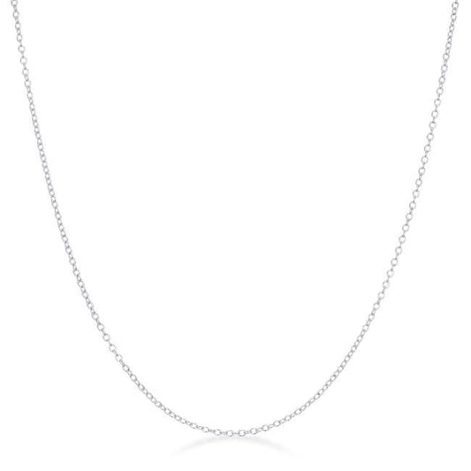 Delicate Silver Link Chain freeshipping - Higher Class Elegance