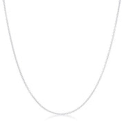 Delicate Sterling Silver Link Chain freeshipping - Higher Class Elegance