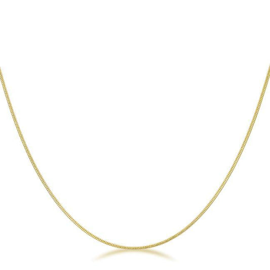 18 Inch Golden Snake Chain freeshipping - Higher Class Elegance