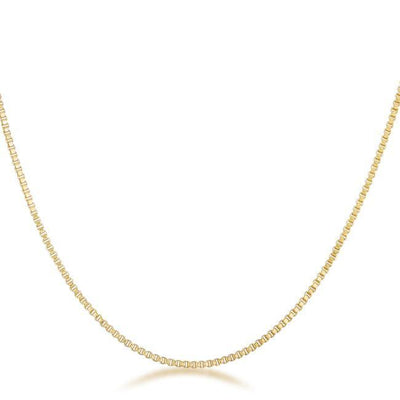Golden Rolo Chain - 1mm freeshipping - Higher Class Elegance