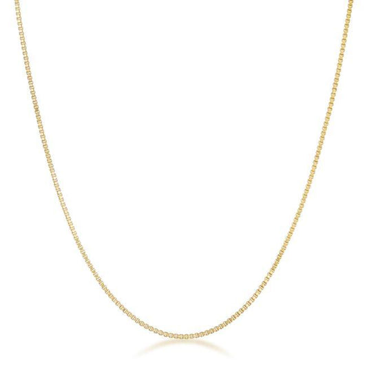 Golden Rolo Chain - 1mm freeshipping - Higher Class Elegance
