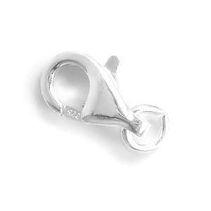 5mm x 9mm Fancy Lobster Clasps with Ring (Package of 5) freeshipping - Higher Class Elegance