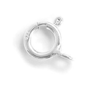 6mm Closed Spring Rings (Package of 10) freeshipping - Higher Class Elegance