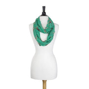 Dragonfly Turquoise Infinity Scarf freeshipping - Higher Class Elegance