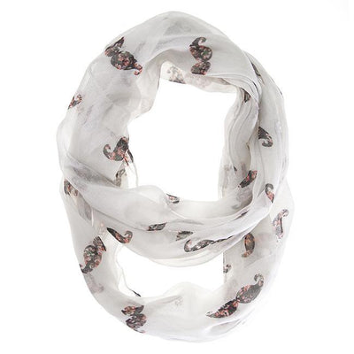 Forever White Infinity Scarf freeshipping - Higher Class Elegance