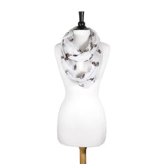 Forever White Infinity Scarf freeshipping - Higher Class Elegance