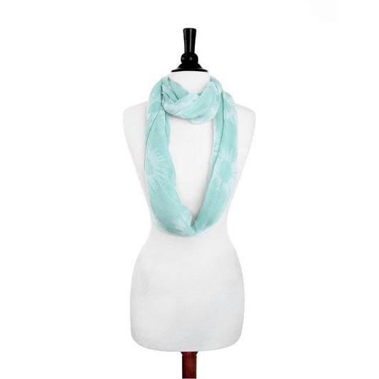 Splash Mint Infinity Scarf freeshipping - Higher Class Elegance