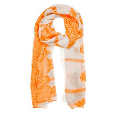 Tina Scarf in Orange freeshipping - Higher Class Elegance