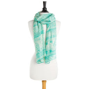 Michelle Scarf in Mint freeshipping - Higher Class Elegance
