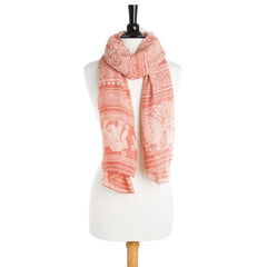 Michelle Scarf in Peach freeshipping - Higher Class Elegance