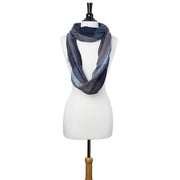 Blue Spencer Plaid Infinity Scarf freeshipping - Higher Class Elegance