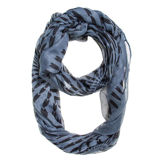 Grey Shauna Infinity Scarf freeshipping - Higher Class Elegance