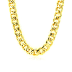 6.5mm 10k Yellow Gold Light Miami Cuban Chain freeshipping - Higher Class Elegance