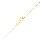 14k Yellow Gold Anchor,  Heart,  and Skeleton Key Cluster Charm Necklace freeshipping - Higher Class Elegance