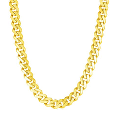 14k Yellow Gold 22 inch Polished Curb Chain Necklace freeshipping - Higher Class Elegance