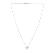 Diamond Symbol Pendant in 14k White Gold freeshipping - Higher Class Elegance