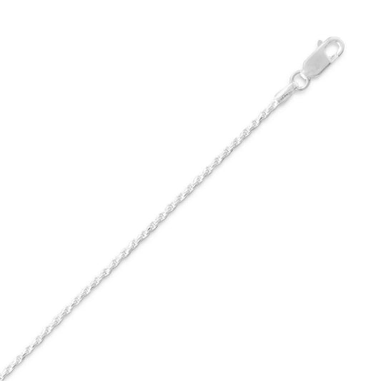 Diamond Cut Rope Chain (1.3mm) freeshipping - Higher Class Elegance