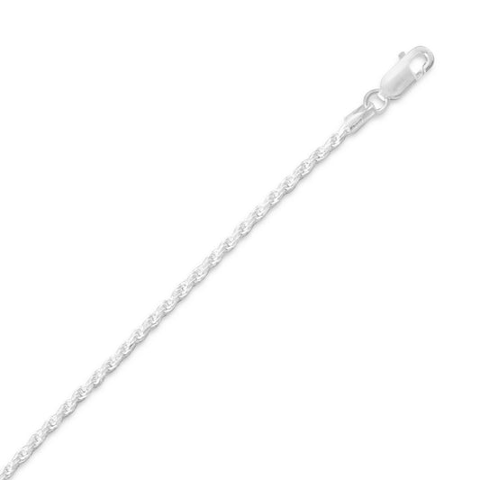 Diamond Cut Rope Chain (1.7mm) freeshipping - Higher Class Elegance