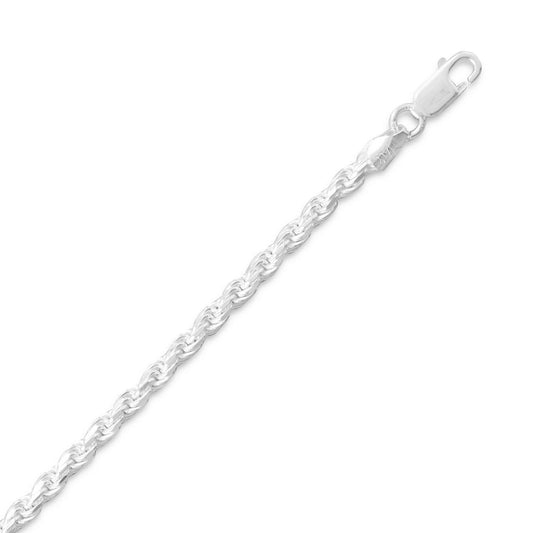 Diamond Cut Rope Chain (3.3mm) freeshipping - Higher Class Elegance