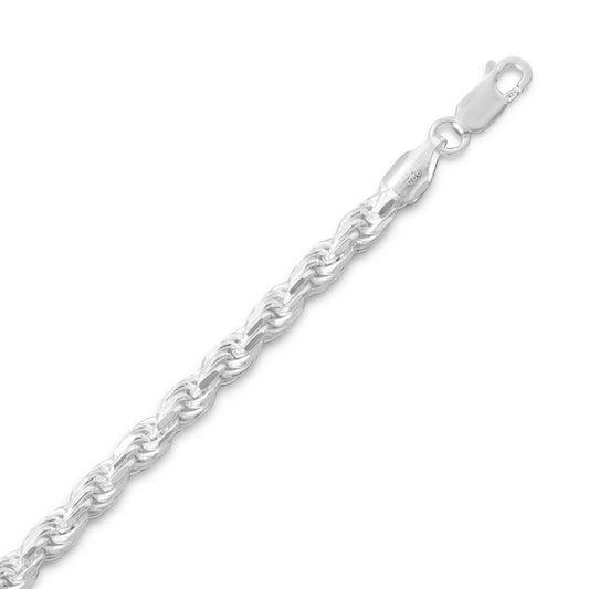 Diamond Cut Rope Chain (4.4mm) freeshipping - Higher Class Elegance