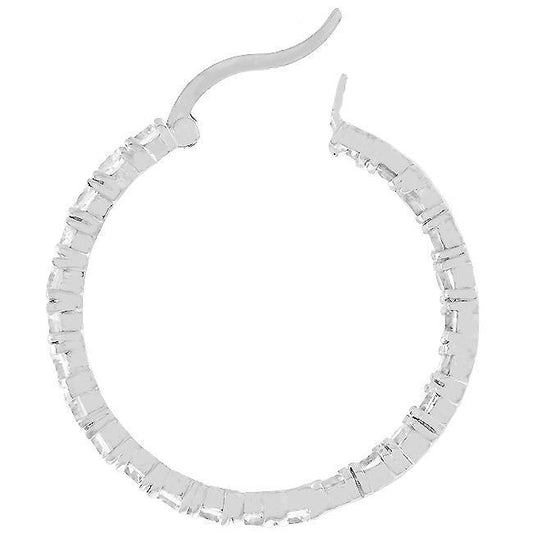 Eternity Hoop Earrings freeshipping - Higher Class Elegance