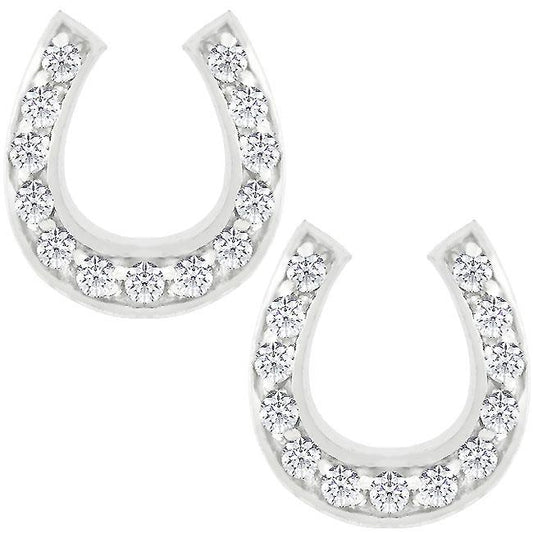 Horseshoe Stud Earrings freeshipping - Higher Class Elegance